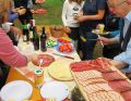 Picknick Bus Schwabmünchen/Augsburg auf der langen Busfahrt (Weh)