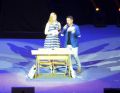 Moderatoren Isabell Bea-John und Linus (Haug)