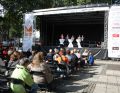 Auf der Bühne am Neumarkt Forum zu Kolping und das Handwerk (Geisenfelder)