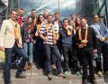 Auch eine Gruppe aus unserem Partnerland Ungarn ist dabei (Krammer)