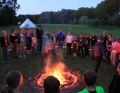 Lagerfeuer darf natürlich an keinem Abend fehlen