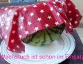 Das Bienenwachstuch ist schon in Gebrauch!