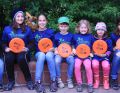 Die Frisbees kommen an