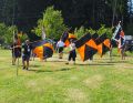 Einzug der Banner