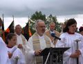 Wertachs Pfarrer Reiner verkündet das Evangelium