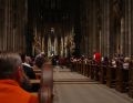 Im vollen Dom erzählt Stadtdechant Robert Kleine etwas zur Geschichte und Ausstattung und die Orgel erklingt in der ganzen Klangfülle. (Bild: Markus Dietrich)