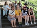 Gruppenbild der teilnehmenden Jugendlichen. 