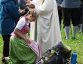 Kommunionempfang bei Präses Zeller
