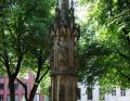 Seit 1858 steht in der Nähe von St. Gereon die Kölner Mariensäule, für deren Errichtung sich Kolping engagiert hat (Dietrich)